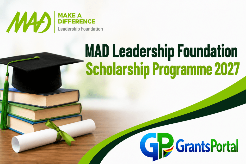 MAD Leadership Foundation Scholarship 2027 for South African learners and students.