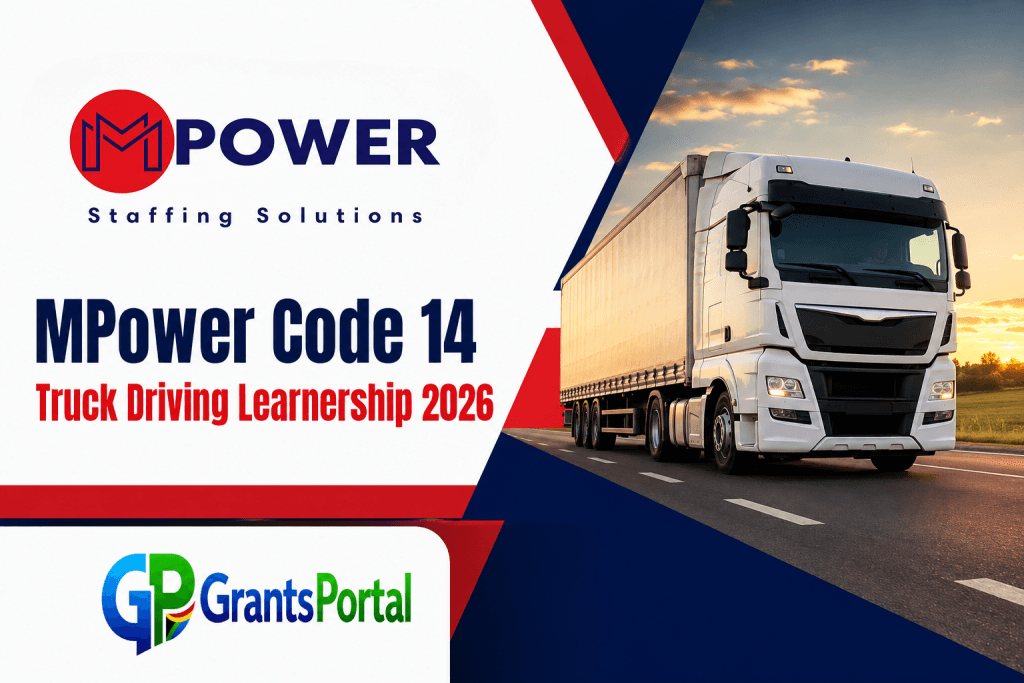 MPower Code 14 Truck Driving Learnership 2026 is open for applications