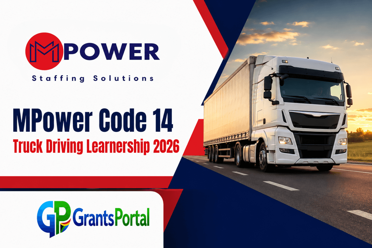 MPower Code 14 Truck Driving Learnership 2026 is open for applications