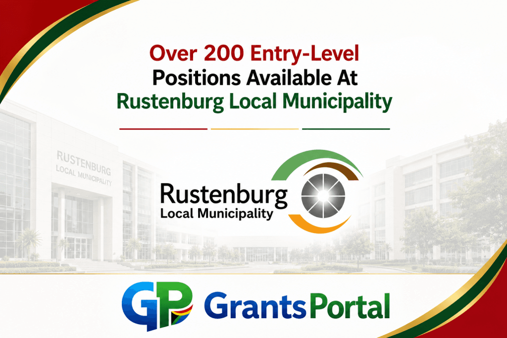 Over 200 Entry-Level Positions Available At Rustenburg Municipality Recruitment Drive 2026