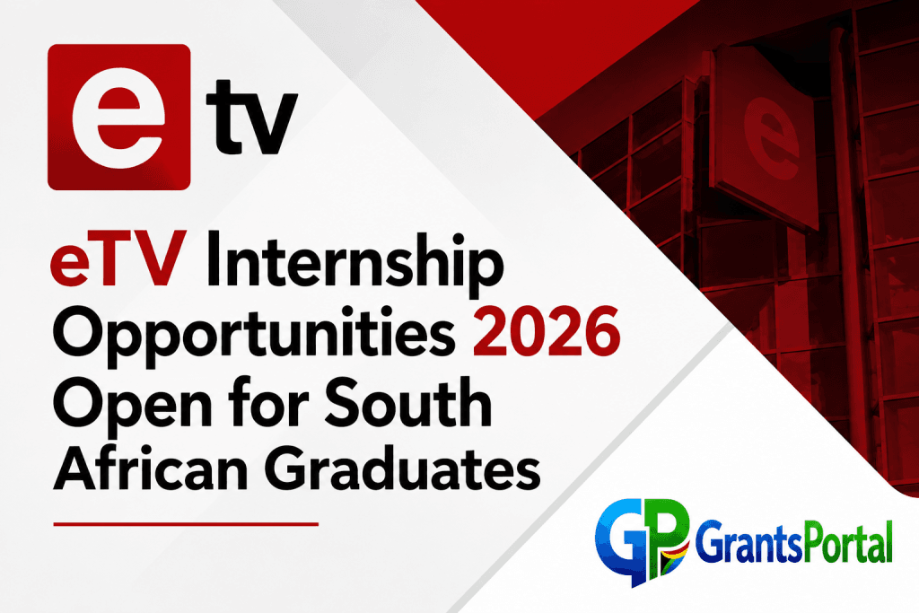 eTV Internship Opportunities 2026 Open for South African Graduates