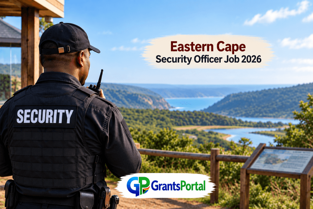 Eastern Cape Security Officer Job 2026 Open to Grade 10 Applicants