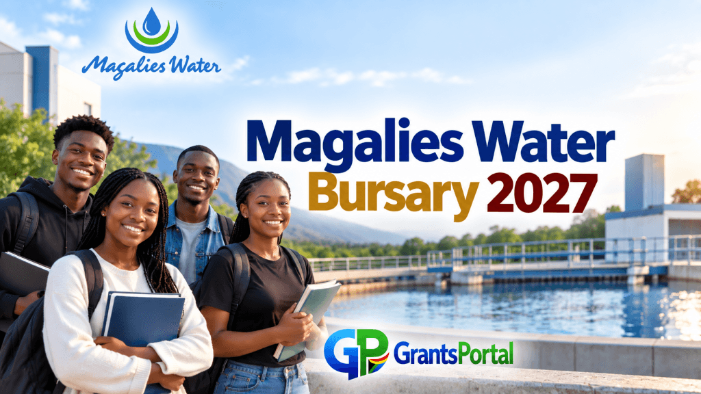 Magalies Water Bursary 2027 for South African students