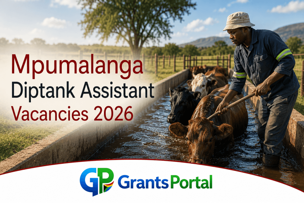 Mpumalanga Diptank Assistant Vacancies 2026: Grade 12 Opportunities Available