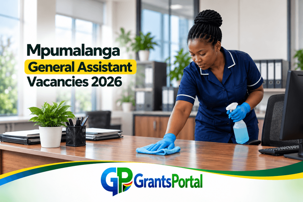 Mpumalanga General Assistant Vacancies 2026: 14 Posts With Grade 10, No Experience Required