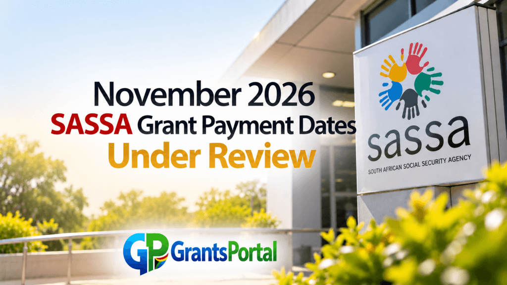 November 2026 SASSA payment dates under review